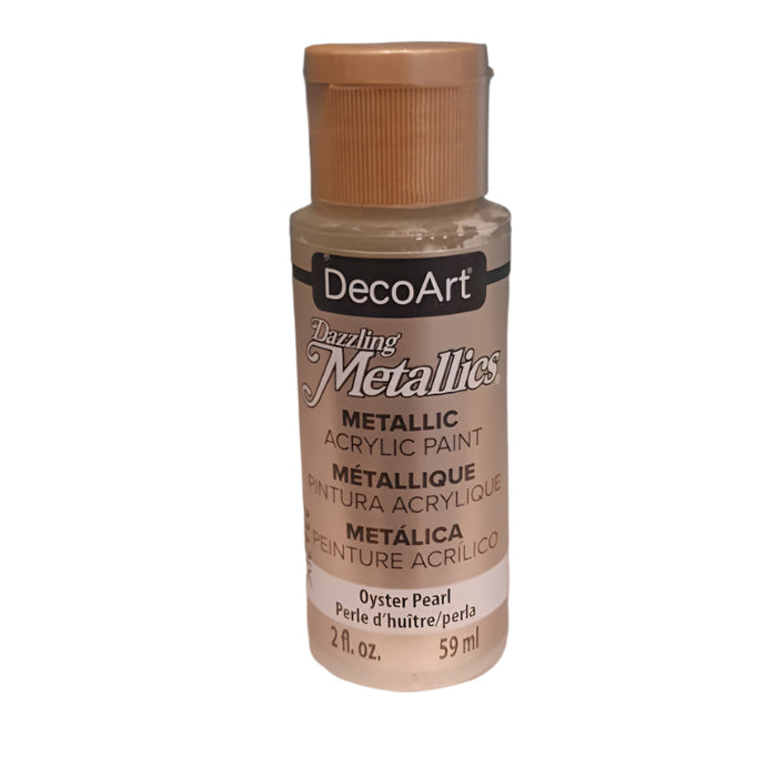 DecoArt dazzling metallics Oyster Pearl
