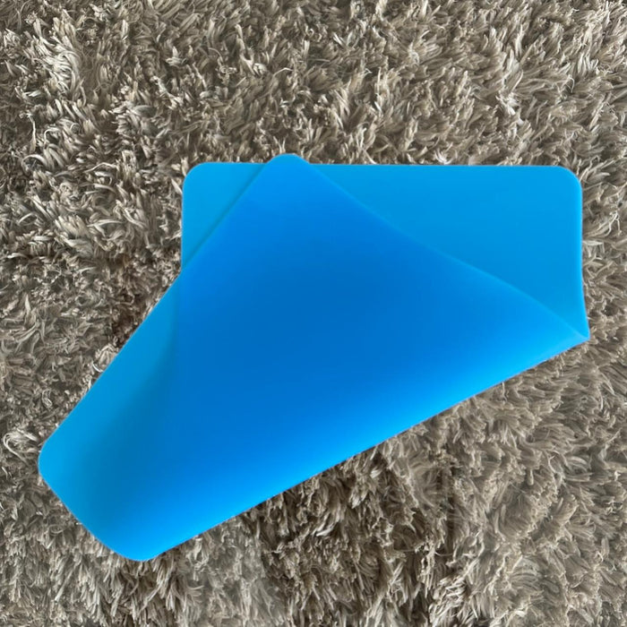 Doodles - Laplaz Large Silicone Mat - Blue 30x40cm