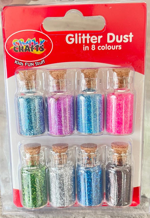 Crazy Crafts - Glitter Dust 8 Colours