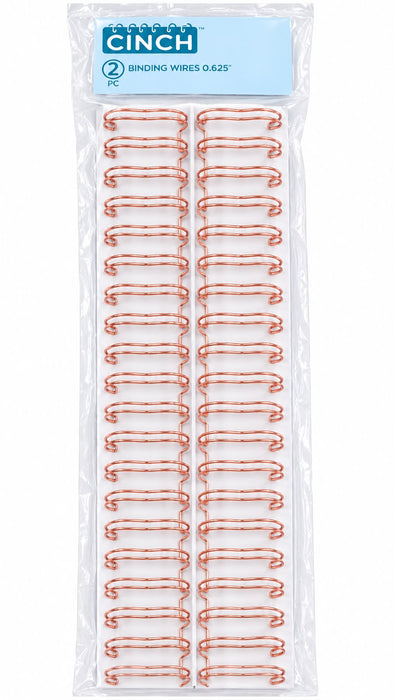 We R - Cinch Binding Wires - Rose Gold .625 2pc