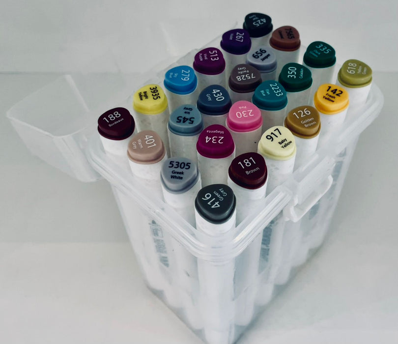 Couture Creations - Twin Tip Alcohol Ink Marker Case (Holds 24pcs)