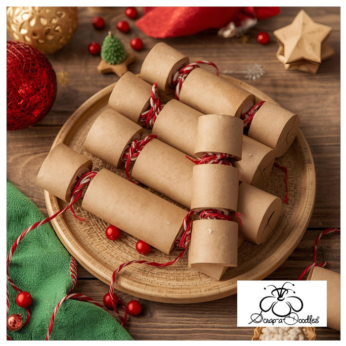 Doodles - Crackers DIY - Brown 4pk