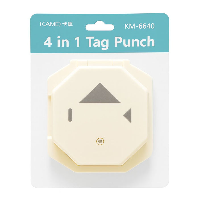 Kamei -Craft Punch Multifunction 4 in1 Pattern 1