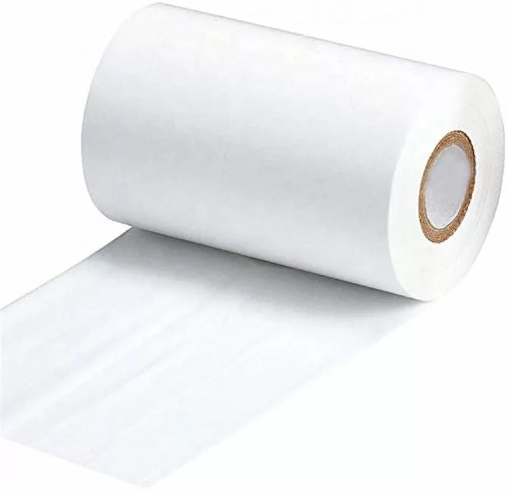 Thermal Transfer Foil - Bulk - White Resin and Textile Laundry - 110mm x 300m - 25mm core(Godex500)