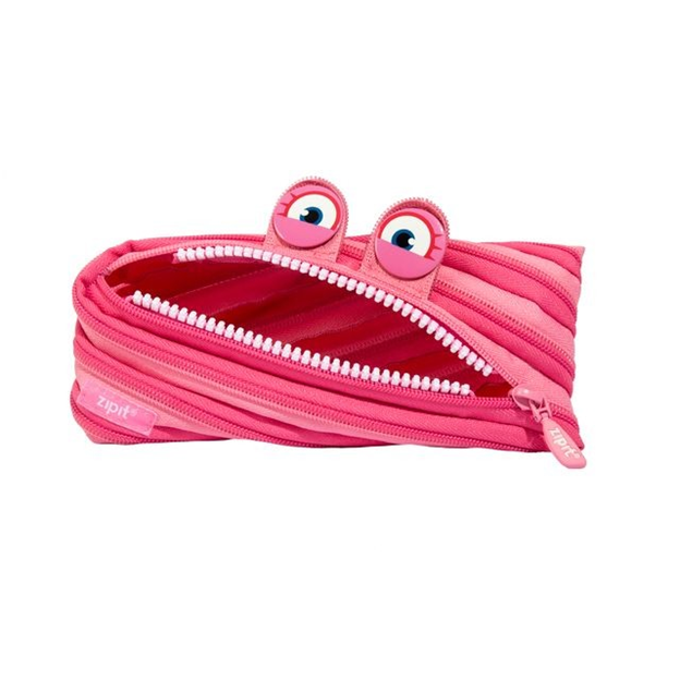 Zipit Monster Pencil Bag - Wildings Pink