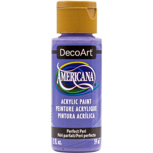 DecoArt Americana Acrylic Paint 2oz-Perfect Peri