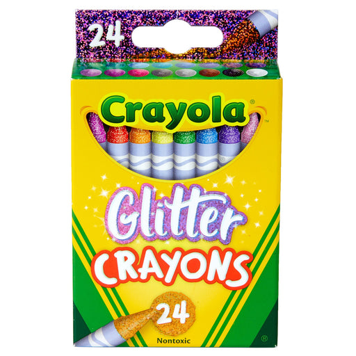 Crayola Crayons-Glitter 24/Pkg