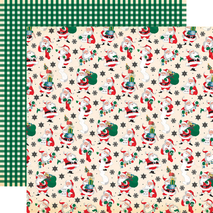 Season's Greetings Double-Sided Cardstock 12"X12"-Christmas Is Coming