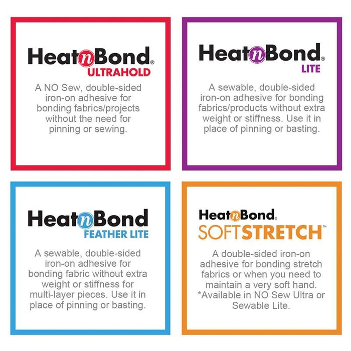 Thermoweb - HeatnBond UltraHold Iron-On Adhesive Tape, 3/8 in x 10 yds