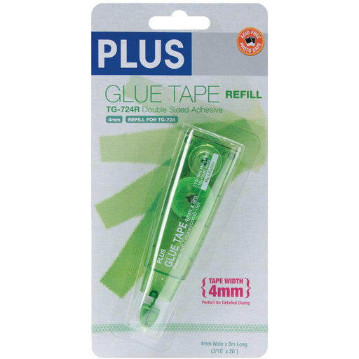 Plus Glue Tape Refill-.1875"X26'