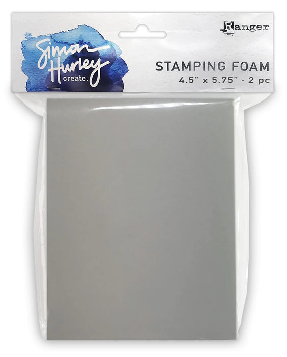 Simon Hurley create. Stamping Foam 4.5"X5.75" 2/Pkg-