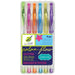 Color Factory Living In Color Color-Flow Gel Pen Set 6/Pkg-Glitter Brights