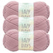 Lion Brand Let's Get Cozy: Lazy Days Yarn-Woodrose