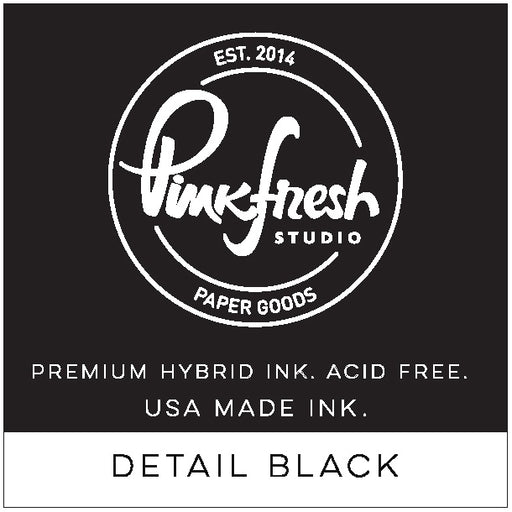 Pinkfresh Studio Hybrid Ink Cube-Detail Black