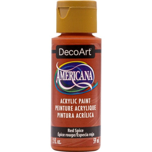 DecoArt Americana Acrylic Paint 2oz-Red Spice