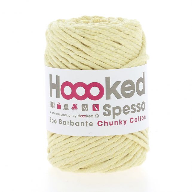 Hoooked Spesso Chunky Cotton Macrame Yarn-Popcorn