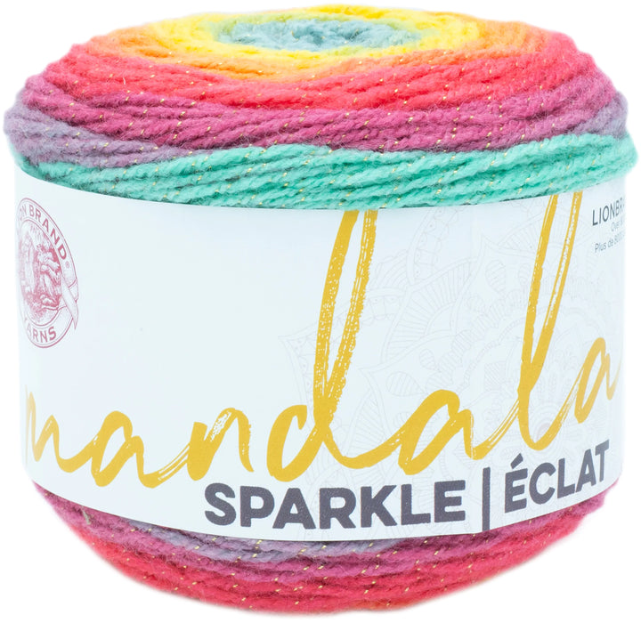 Lion Brand Mandala Sparkle Yarn-Crux