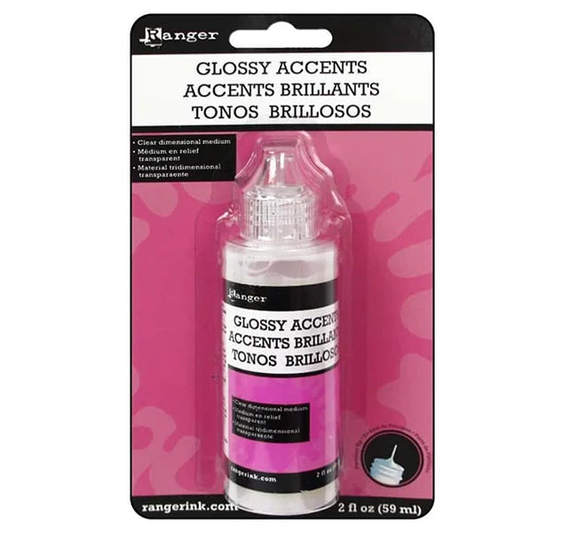 Ranger - Inkssentials - Clear Glossy Accents - Dimensional Embellishment