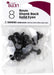 CousinDIY Shank Back Solid Eyes 9mm 8/Pkg-Black