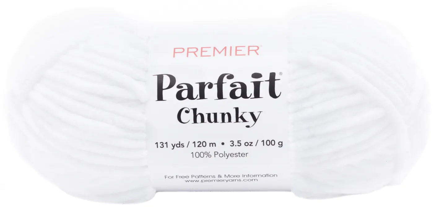 Premier Parfait Chunky Yarn-White