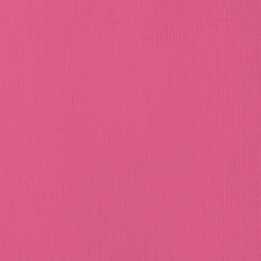 American Crafts - 12'x12" Textured Cardstock - Raspberry (10 Sheets)