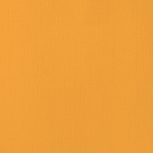 American Crafts - 12'x12" Textured Cardstock - Tangerine (10 Sheets)