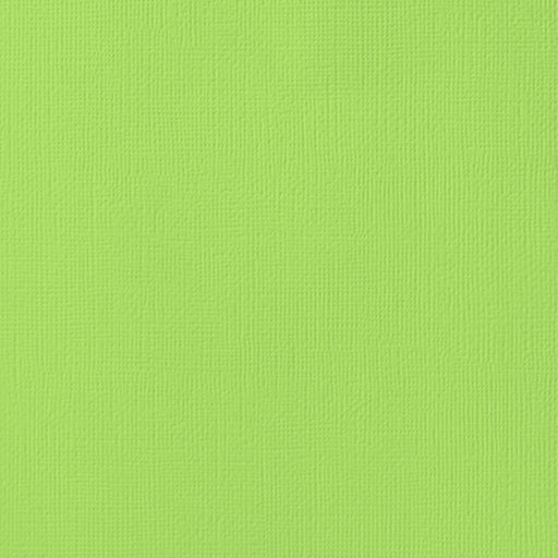 American Crafts - 12'x12" Textured Cardstock - Key Lime (10 Sheets)