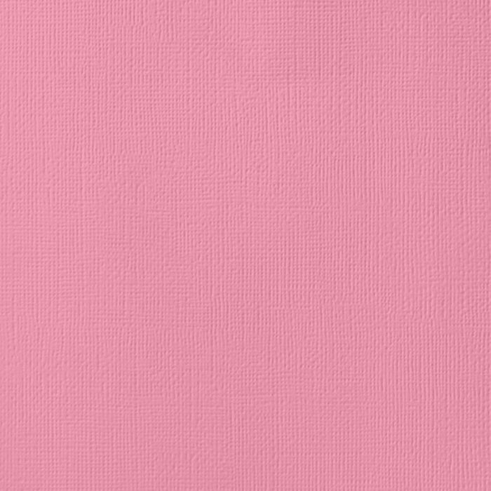 American Crafts - 12'x12" Textured Cardstock - Peony (10sheets)