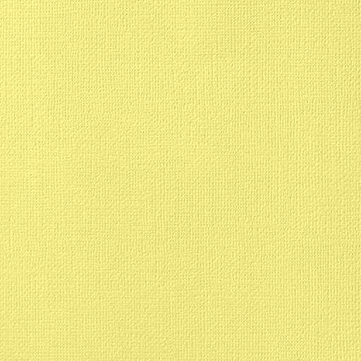 American Crafts - 12'x12" Textured Cardstock - Canary (10 Sheets)