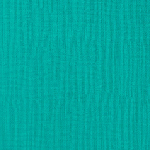 American Crafts - 12"x12" Textured Cardstock - Jade (10 Sheets)