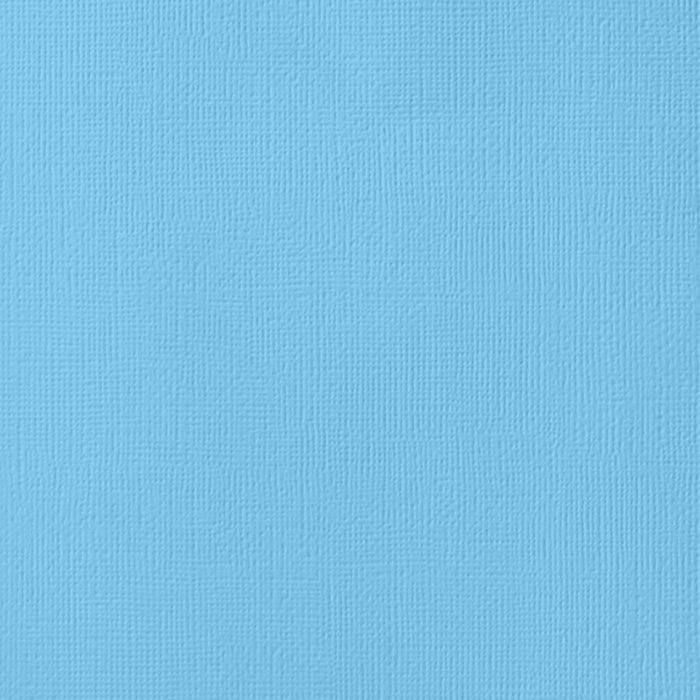 American Crafts - 12"x12" Textured Cardstock - Pacific (10 Sheets)