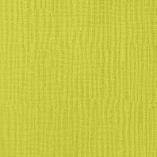 American Crafts - 12'x12" Textured Cardstock - Limeade (10 Sheets)