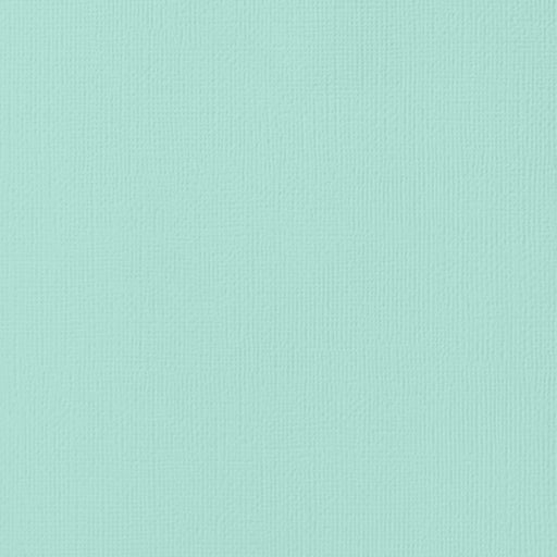 American Crafts - 12'x12" Textured Cardstock - Seafoam(10sheets)