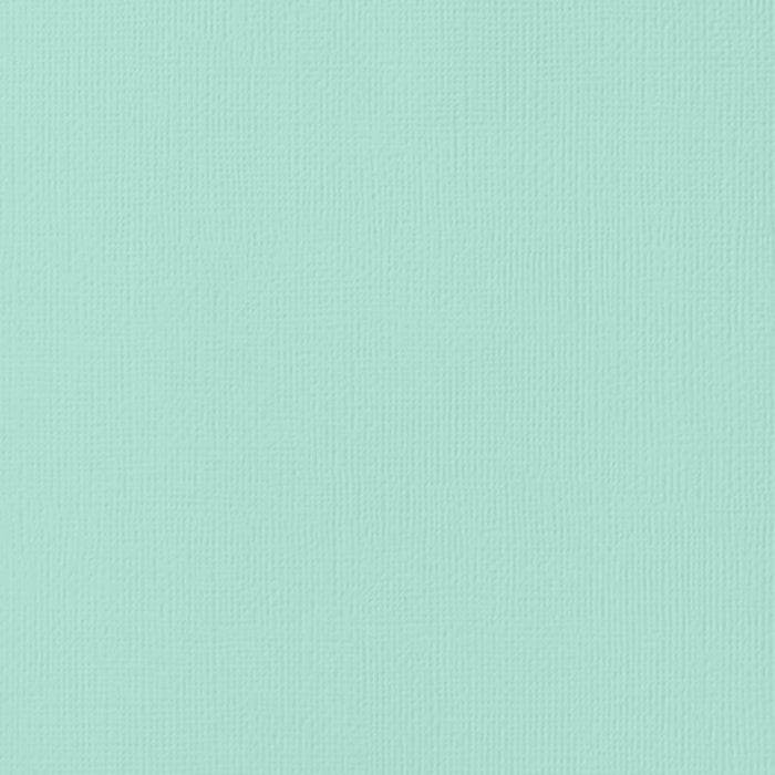 American Crafts - 12'x12" Textured Cardstock - Seafoam(10sheets)