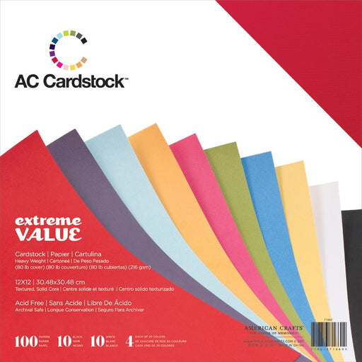 American Crafts - AC Cardstock - Value Pack