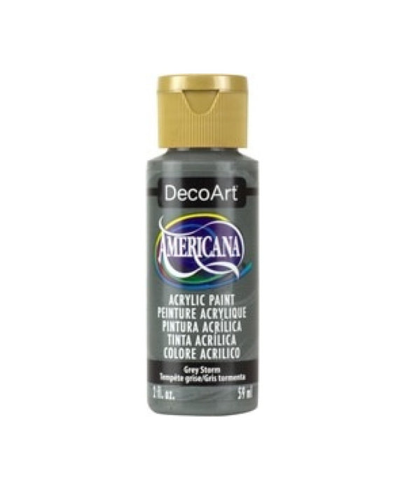 DecoArt - Americana Acrylic Paint 2oz - Grey Storm 59ml