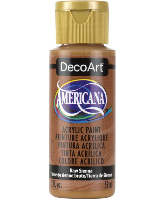 DecoArt - Americana Acrylic Paint 2oz - Raw Siena 59ml