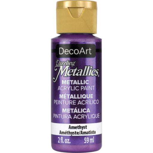 DecoArt - Crafter’s Acrylic Paint - Metallics - Iced Espresso