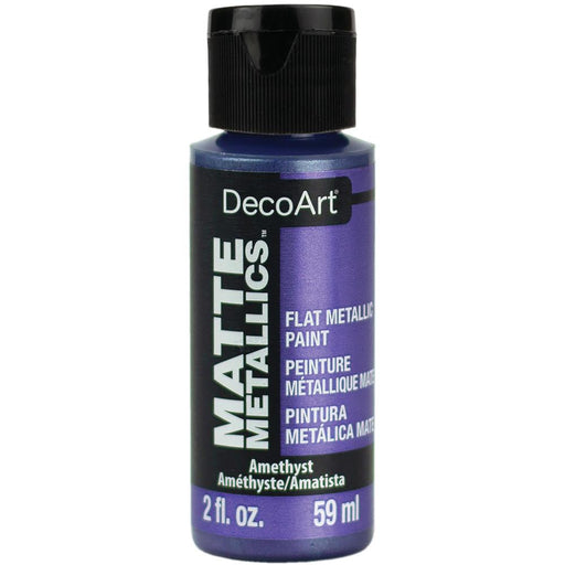 DecoArt - Matte Metallics Paint 2oz - Amethyst