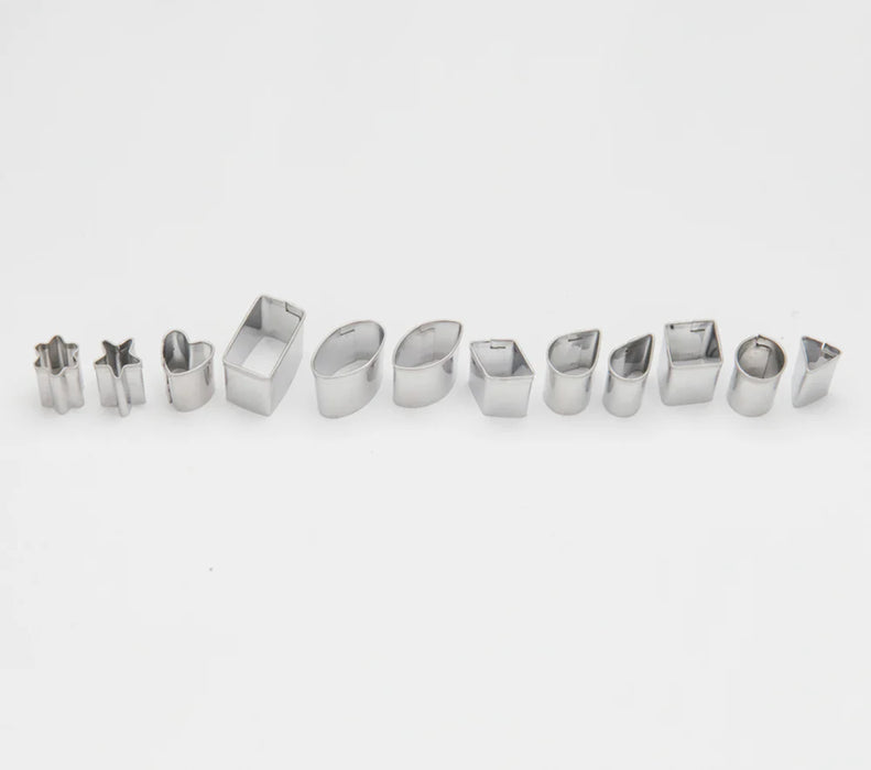 Sculpey Tools  Mini Metal Cutters: Geometric, 12 pc