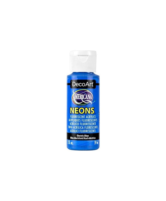 DecoArt - Americana Neons 2oz - Electric Blue 59ml