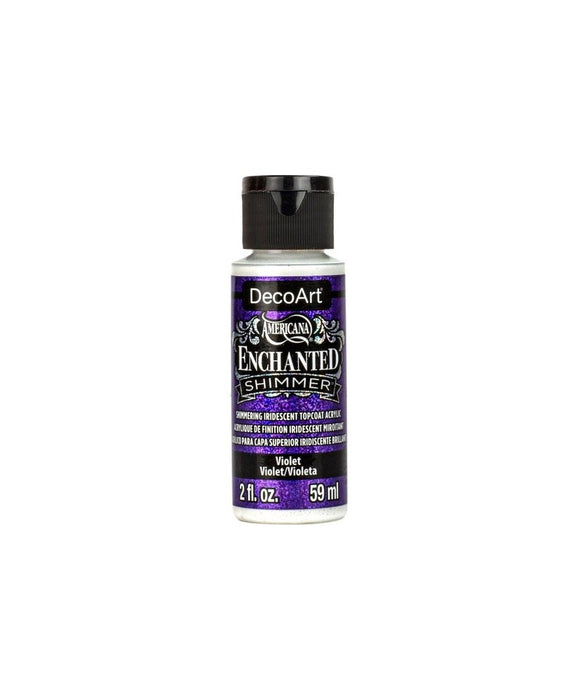 DecoArt - Americana Enchanted Shimmer - Violet - 2fl Oz - 59ml