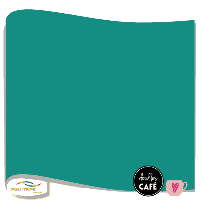 Poli-Flex Turbo - (Stretch) Sport, Heat Transfer Vinyl - Aqua Green(30cmx1m)