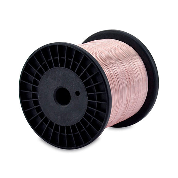 Artistic Wire, 26 Gauge / .41 mm Silver Plated Tarnish Resistant Colored Copper Craft Wire, Rose Gold Color, 5 lb / 2.26 kg