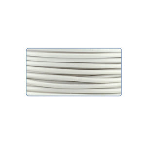 Artistic Wire, 18 Gauge / 1.0 mm Silver Plated Tarnish Resistant Colored Copper Craft Wire, White, 1/4 lb / .11 kg, approx. 49.8 ft / 15.2 m