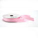 Dovecraft - Creative Ribbons - Grosgrain - Pink ribbon/w white(peek-a-boo)