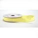 Dovecraft - Creative Ribbons - Grosgrain - Yellow Ribbon w/white stitch