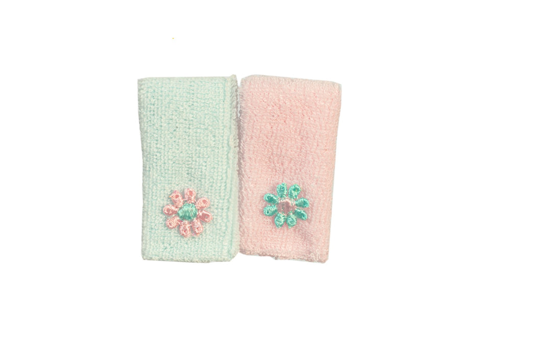 Doodles - Town Square Miniatures - Embroidered Towels/ Set of 2