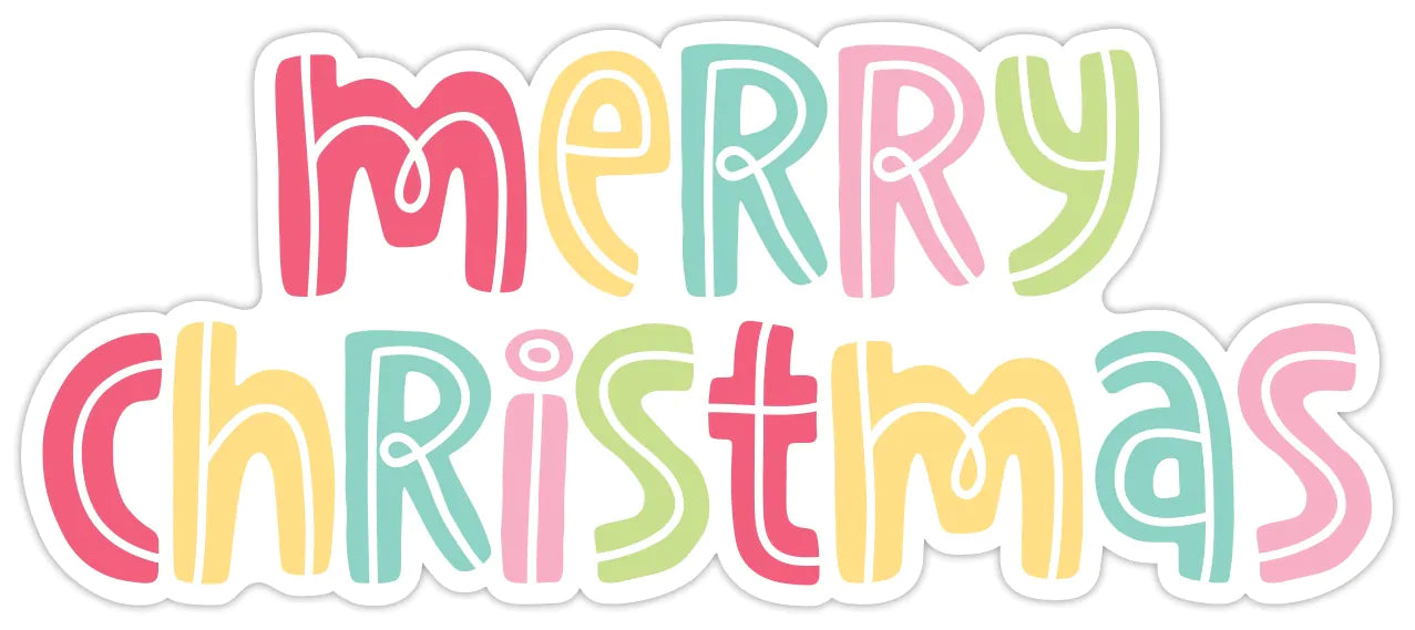 Doodlebug Sticker Doodles-Gingerbread Kisses - Merry Christmas