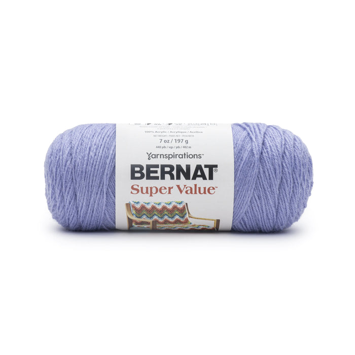 Bernat Super Value Solid Yarn-Wisteria